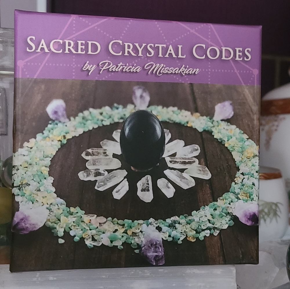 Sacred Crystal Codes Deck & Book